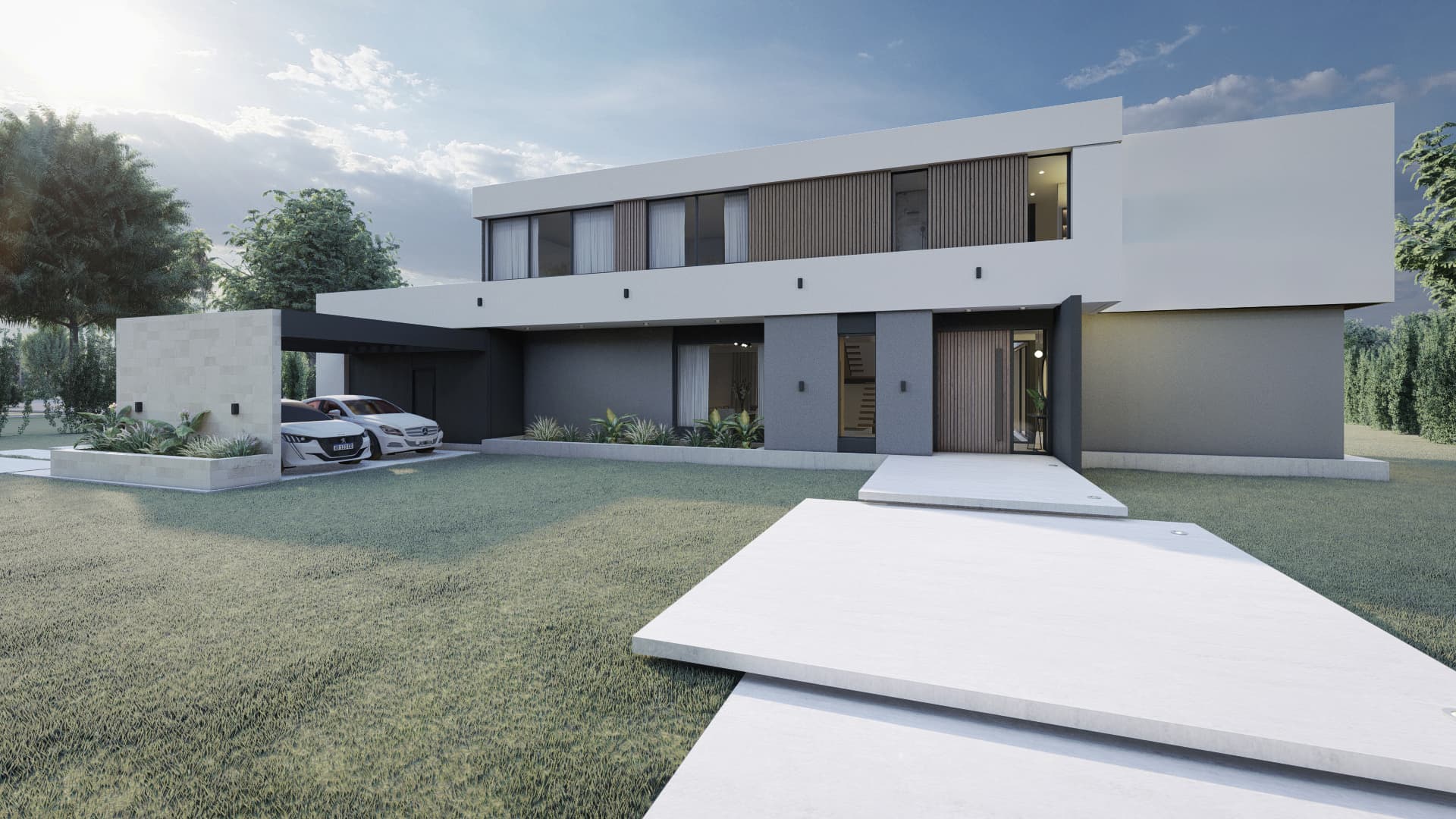 Proyecto Render — Casa en Canning Chico Country